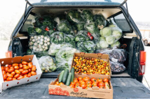 Bountiful donations from local farms